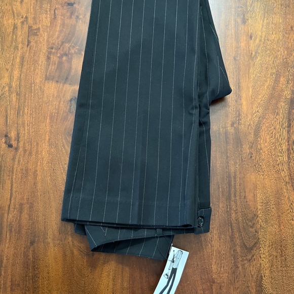 She Wears the PanTs Pin Stripe Slacks Size 10 UK 14 Tall - Picture 4 of 7